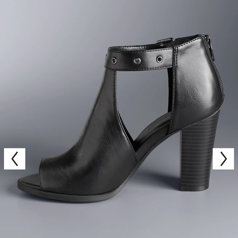 Simply Vera by Vera Wang Staring Women’s high heel ankle boots - Picture 4 of 8